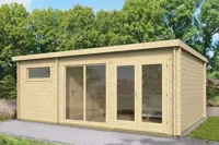 Tuindeco | Flow 2.0 Tuinhuis | Onbehandeld - thumbnail