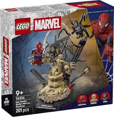 LEGO®Marvel super heroes 76334 Grote confrontatie Spider-Man tegen Sandman
