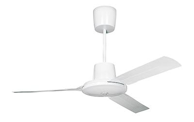 Vortice Nordik Evolution 120 WE Plafondventilator 70 W (Ø x h) 122 cm x 325 mm Wit Met wintermodus, Lampaanbouw mogelijk