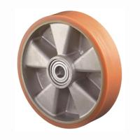 BS Rollen Reserve-wiel | wiel d. 160 mm draagvermogen 600 kg | gegoten polyurethaan | as-d. 20 mm naaflengte 60 mm | 1 stuk - B90.160 B90.160 - thumbnail