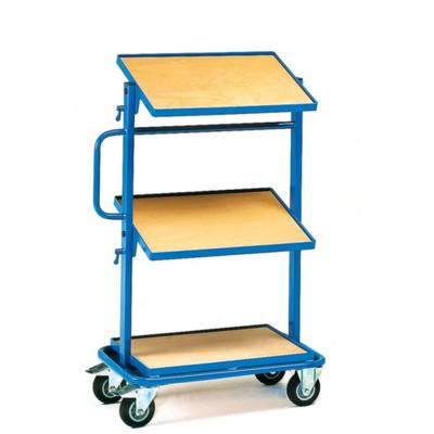 Fetra Hauptartikel 32911 Etagewagen Staal Poedercoating Laadvermogen (max.): 150 kg Stralend blauw (RAL 5007) Fetra Hauptartikel 32911 Etagewagen Staal Poedercoating Laadvermogen (max.): 150 kg Stralend blauw (RAL 5007)