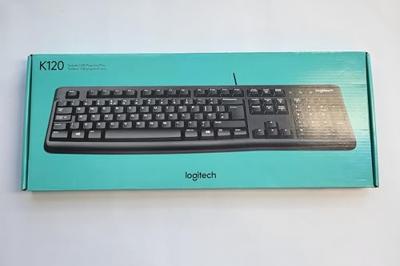 Logitech K120 Business toetsenbord Zwart Azerty Belgisch - thumbnail