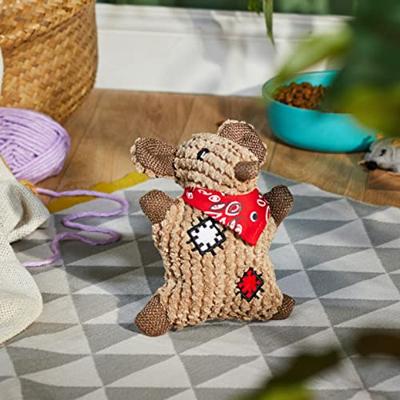 TRIXIE MUIS PLUCHE MET CATNIP 7 CM 4 ST