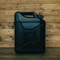 Jerrycan Pakket Zwart 20L - Handige Opslagoplossing met Stijl - Uniek Meubelstuk voor Thuisgebruik - Duurzaam en Praktisch - thumbnail