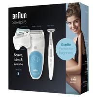 Braun Silk-epil 5-810 SensoSmart Epilator Wit, Blauw - thumbnail