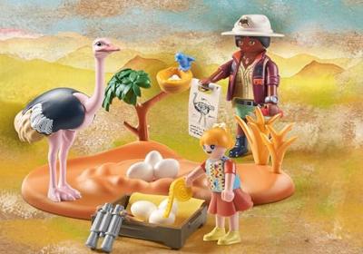 Playmobil® Wiltopia 71296 op bezoek bij papa struisvogel Playmobil® Wiltopia 71296 op bezoek bij papa struisvogel
