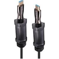 HDMI-Kabel LINDY 38530 Zwart - thumbnail