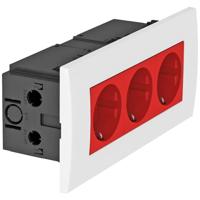 OBO Bettermann 6119413 Apparaatinzet Stopcontact (b x h x d) 185 x 84 x 60 mm 1 stuk(s) Rood - thumbnail