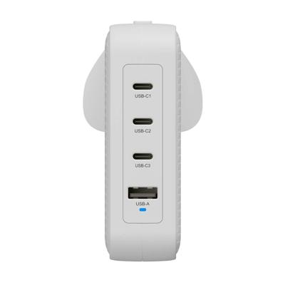 Targus HyperJuice 145W USB-oplader 140 W 1x USB-A, 3x USB-C Fast Charge Wit Binnen GaN