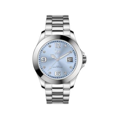 Ice-Watch Ice Steel Medium Classic Light Blue Stones