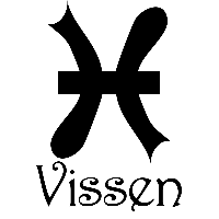 Vissen sterrenbeeld - Muursticker - thumbnail