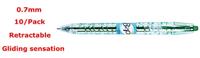 Pilot B2P gelroller, intrekbaar, medium punt, 0,4 mm, groen - thumbnail