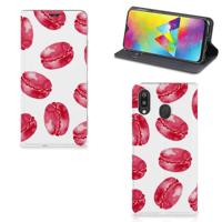 Samsung Galaxy M20 | Flip Style Cover | Pink Macarons - thumbnail