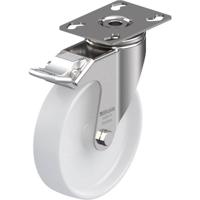 Blickle LKPXA-PO 126G-FI Zwenkwiel met rem Wieldiameter: 125 mm Draagvermogen (max.): 120 kg 1 stuk(s) - thumbnail