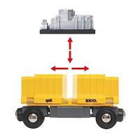 BRIO drie wagon goederentrein - thumbnail