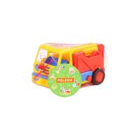 Polesie takelwagen 20 cm rood/geel - thumbnail