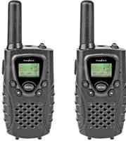 Nedis WLTK0800BK Walkie-talkie Bereik 8 Km 8 Kanalen Vox 2 Stuks Zwart - thumbnail