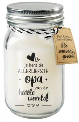 Geurkaars in glas - Opa