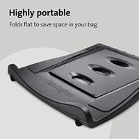 Kensington SmartFit Easy Riser Laptopstandaard met koelfunctie zwart - thumbnail
