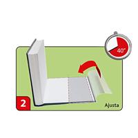 Zelfklevende boekomslag Grafoplas Transparant PVC 5 Stuks 30 x 53 cm - thumbnail