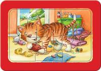 Ravensburger legpuzzel mijn dierenvriendjes, 3x6st. - thumbnail