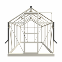 Tuinkas Mary IV - 212x430 cm - Wit- - Veiligheidsglas- Royal Well - thumbnail