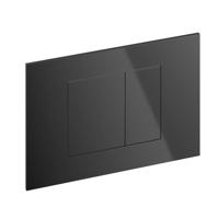Hotbath &MORE Bedieningspaneel geschikt voor Geberit U Gepolijst Zwart PVD (BAS320PBP) - thumbnail