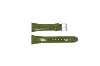 Skagen horlogeband 380SSLG8A Leder Olijfgroen - thumbnail