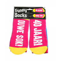 Funny Sokken 40 jaar - thumbnail