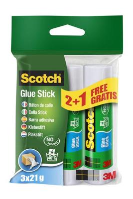 Lijmstift scotch 21gr 2+1 gratis Lijmstift scotch 21gr 2+1 gratis