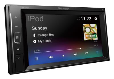 Pioneer 2-DIN-display 6,2 inch met Bluetooth