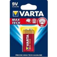 Varta LONGLIFE Max Power 9V Bli 1 9V batterij (blok) Alkaline 640 mAh 9 V 1 stuk(s) - thumbnail