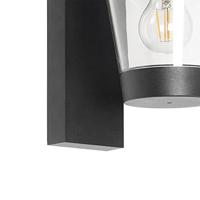 QAZQA Moderne buiten wandlamp zwart IP44 - Joren - thumbnail