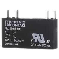 Phoenix Contact Halfgeleiderrelais 2966595 3 A Schakelspanning (max.): 33 V/DC 10 stuk(s) - thumbnail