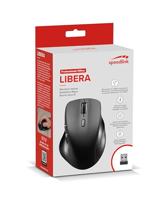 SpeedLink LIBERA Muis Bluetooth, Radiografisch Optisch Zwart 5 Toetsen 1000 dpi, 1600 dpi, 2400 dpi, 3200 dpi Geluidsarme toetsen, Geïntegreerd scrollwiel, - thumbnail