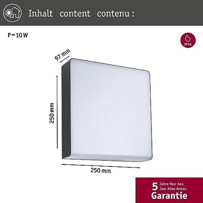 Paulmann Azalena LED-wandlamp met bewegingsmelder voor buiten 8.5 W RGBW Paulmann Azalena LED-wandlamp met bewegingsmelder voor buiten 8.5 W RGBW