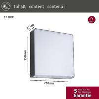 Paulmann Azalena LED-wandlamp met bewegingsmelder voor buiten 8.5 W RGBW - thumbnail