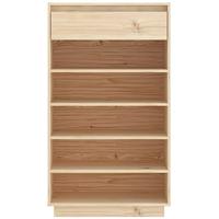 Schoenenkast 60x34x105 cm massief grenenhout - thumbnail