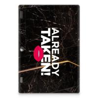 Lenovo Tab 10 | Tab 2 A10-30 Back cover met naam Already Taken Black - thumbnail