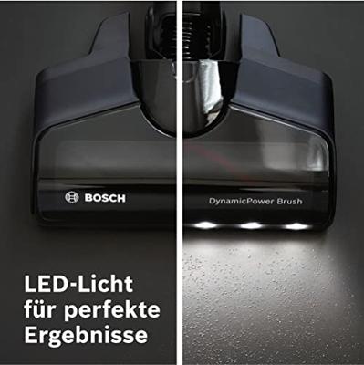 Bosch BSS711W steelstofzuiger & elektrische bezem Batterij/Accu Droog Zakloos 0,3 l Zwart, Zilver, Wit