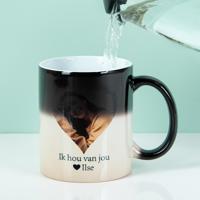 Gepersonaliseerde warmtegevoelige mok met foto - thumbnail