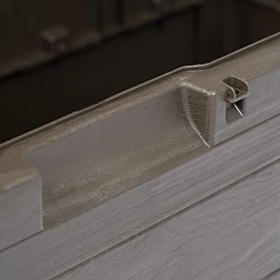 Tuinbox stijlvolle opbergkist 280 L bruin