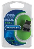 Bandridge BVP133 High Speed Hdmi Met Ethernet Adapter 90° Haaks Hdmi-connector - Hdmi Female Grijs - thumbnail