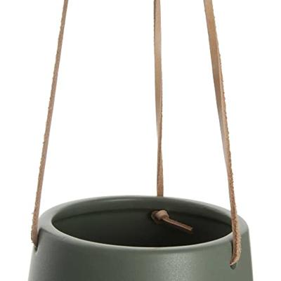 present time PT2846GR plantenbak Binnen Plantenpot Ophanging Keramisch Groen