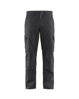 Blaklader 144818329699C50 Industrie Stretch werkbroek met kniebeschermers, middengrijs/zwart, maat C50 - thumbnail