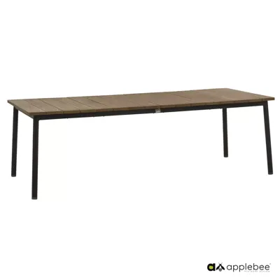 Milou Tuintafel Black 180x90x76 cm tuinmeubel Applebee - Applebee