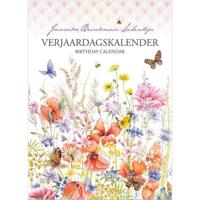 Verjaardagskalender Klaproos met vlinder - thumbnail