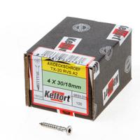 Axideckschroef rvs 4.5x 70/42 - thumbnail