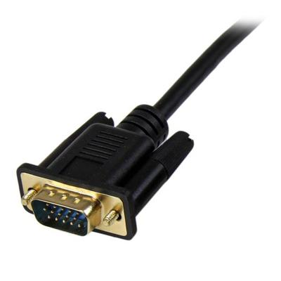 StarTech.com 90 cm actieve DVI naar VGA-kabel, DVI-D naar VGA-adapter/converter, 1920x1200, digitale DVI naar analoge VGA-monitorkabel