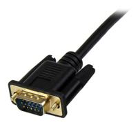 StarTech.com 90 cm actieve DVI naar VGA-kabel, DVI-D naar VGA-adapter/converter, 1920x1200, digitale DVI naar analoge VGA-monitorkabel - thumbnail